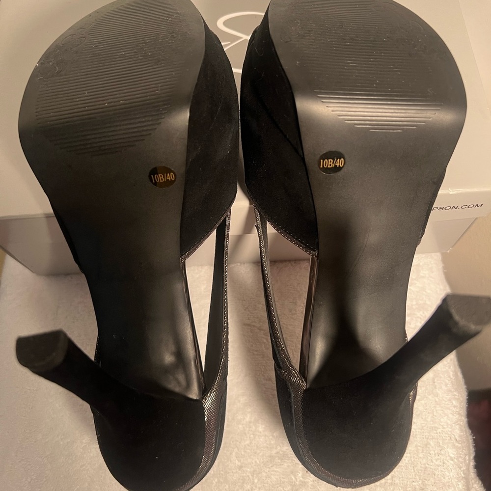 “USED” JESSICA SIMPSON STILETTO HEELS - Picture 10 of 14